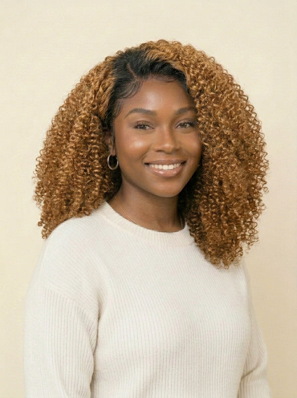Kinky Curly Glueless Wig